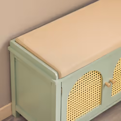SoBuy FSR129-GR Banc à Chaussures Organisateur Gris MDF 100 cm - Vue supplémentaire 5