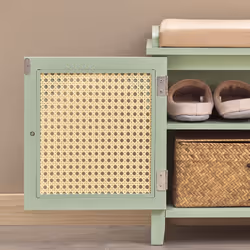 SoBuy FSR129-GR Banc à Chaussures Organisateur Gris MDF 100 cm - Vue supplémentaire 6