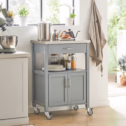 SoBuy FKW22-HG Chariot de transport d'aliments