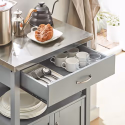 SoBuy FKW22-HG Chariot de transport d'aliments - Vue supplémentaire 7