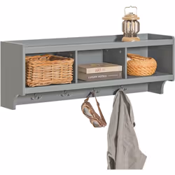 Description générale Le porte-manteau d'entrée SoBuy FHK28-HG, en gris, est idéal pour organiser votre espace. Son design élé ...