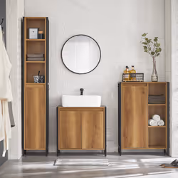 SoBuy BZR65-PF armoire de rangement de salle de bain