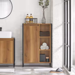 SoBuy BZR65-PF armoire de rangement de salle de bain