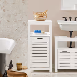 SoBuy BZR67-W armoire de rangement de salle de bain