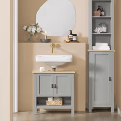 SoBuy BZR68-HG Armoire de rangement de salle à manger