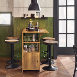 SoBuy FWT98-PF table de cuisine et de salle à manger