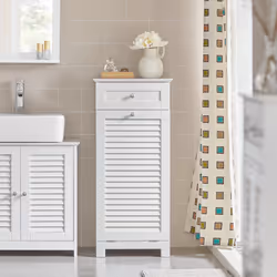 SoBuy BZR73-W armoire de rangement de salle de bain