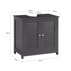 SoBuy FRG237-II-DG coiffeuse et ensemble de coiffeuses pour chambre à coucher - Vue supplémentaire 4