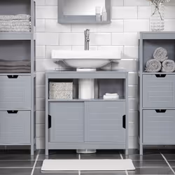SoBuy FRG128-II-SG coiffeuse et ensemble de coiffeuses pour chambre à coucher