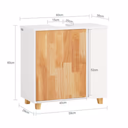 SoBuy BZR75-W coiffeuse et ensemble de coiffeuses pour chambre à coucher - Vue supplémentaire 4