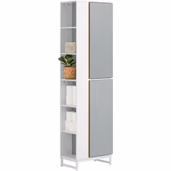 Description générale Cette armoire haute simple et attrayante impressionne par son design intemporel. Spacieux, ce meuble de ...