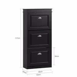 SoBuy FSR94-SCH Organisateur pour chaussures Ouvert