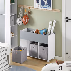 SoBuy KMB61-HG armoire de rangement pour enfant Coffre