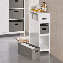 SoBuy BZR83-W armoire de rangement de salle de bain