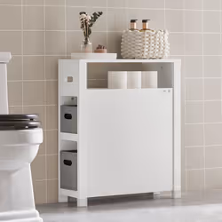 SoBuy BZR83-W armoire de rangement de salle de bain