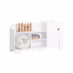 SoBuy KMB62-W armoire de rangement pour enfant Coffre