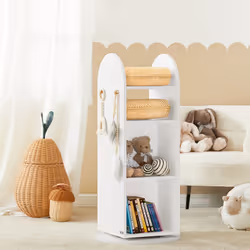 SoBuy KMB64-W armoire de rangement pour enfant Coffre