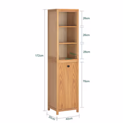 SoBuy BZR95-N Armoire de rangement de salle à manger - Vue supplémentaire 4