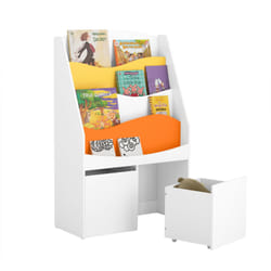 SoBuy KMB65-W armoire de rangement pour enfant Coffre