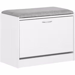 Description générale Le banc armoire à chaussures SoBuy FSR16-HG est un meuble pratique pour le rangement des chaussures, off ...