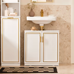SoBuy BZR86-W coiffeuse et ensemble de coiffeuses pour chambre à coucher