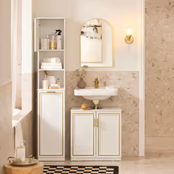 SoBuy BZR87-W Armoire de rangement de salle à manger