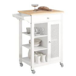 SoBuy FKW46-II-WN Chariot de transport d'aliments