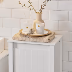 SoBuy BZR100-W armoire de rangement de salle de bain - Vue supplémentaire 8