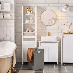 SoBuy BZR102-W Armoire de rangement de salle à manger