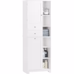Description générale Cette armoire haute simple et attrayante impressionne par son design intemporel. Spacieux, elle offre un ...