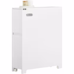 Description générale Le meuble bas de salle de bain SoBuy BZR111-W est une solution idéale pour optimiser le rangement dans l ...