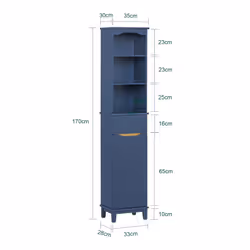 SoBuy BZR112-B Armoire de rangement de salle à manger