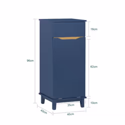 SoBuy BZR114-B armoire de rangement de salle de bain - Vue supplémentaire 4