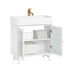 SoBuy BZR115-W coiffeuse et ensemble de coiffeuses pour chambre à coucher