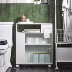 SoBuy BZR117-W armoire de rangement de salle de bain