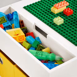 SoBuy KMB75-W bureau pour enfant Panneaux MDF - Vue supplémentaire 7