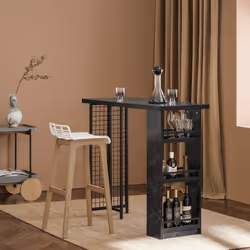 SoBuy FWT100-SCH table de cuisine et de salle à manger