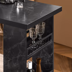 SoBuy FWT100-SCH table de cuisine et de salle à manger - Vue supplémentaire 5