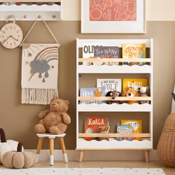 SoBuy KMB77-W armoire de rangement pour enfant Coffre