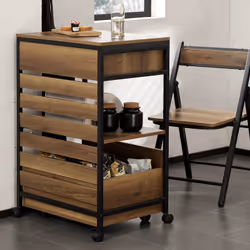 SoBuy FKW118-PF Chariot de transport d'aliments