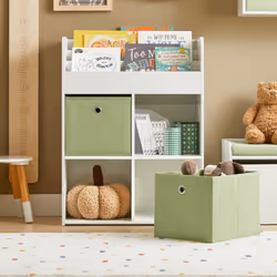 SoBuy KMB79-W armoire de rangement pour enfant Coffre