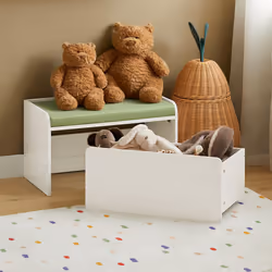 SoBuy KMB80-W armoire de rangement pour enfant Coffre - Vue supplémentaire 3