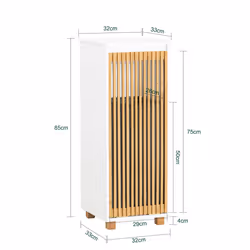 SoBuy BZR126-W armoire de rangement de salle de bain - Vue supplémentaire 5