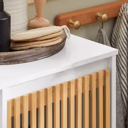 SoBuy BZR126-W armoire de rangement de salle de bain - Vue supplémentaire 8