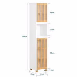 SoBuy BZR127-W Armoire de rangement de salle à manger