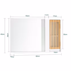 SoBuy BZR128-W Armoire de rangement de salle à manger