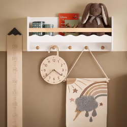 SoBuy KMB78-W armoire de rangement pour enfant Coffre