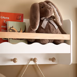 SoBuy KMB78-W armoire de rangement pour enfant Coffre