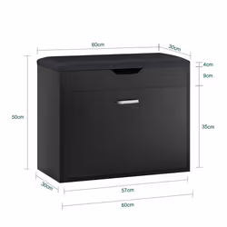 SoBuy FSR95-SCH Organisateur pour chaussures Ouvert - Vue supplémentaire 4