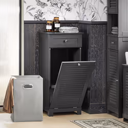 SoBuy BZR73-DG armoire de rangement de salle de bain